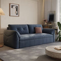 Sofa bed all-in-one dual-purpose foldable multi-functional small apartment storage straight row cream style popular bedroom sofa