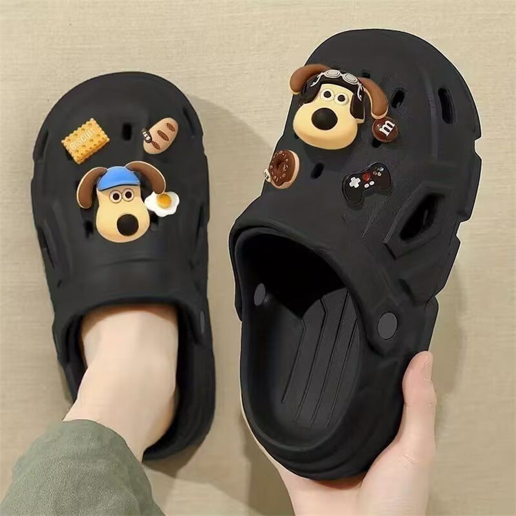 Crocs women's summer new arrival office heightening beach non-slip couple outwear toe cap sandals men's summer