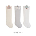 Babylon kids' knee-high socks, 3-pair pack, class a animal-themed infant socks, combed cotton, seamless baby socks