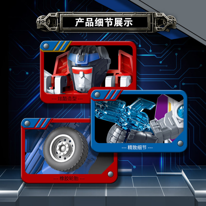 kids transforming robot inertial toy car aircraft war fighter fighter artificial model factory direct sales