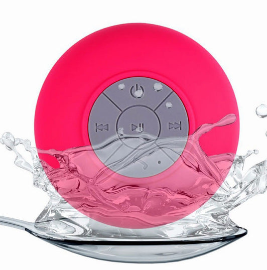 household bathroom waterproof speaker bluetooth speaker comes with suction cup mini speaker gift speaker manufacturer wholesale