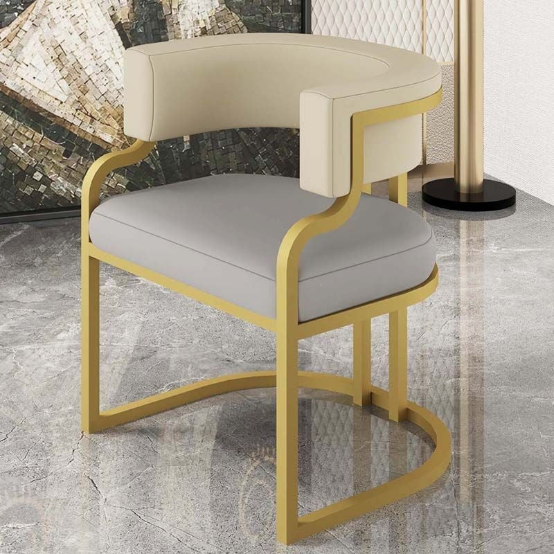 Light luxury single sofa chair casual stool small apartment makeup chair small apartment back chair manicure chair reception chair