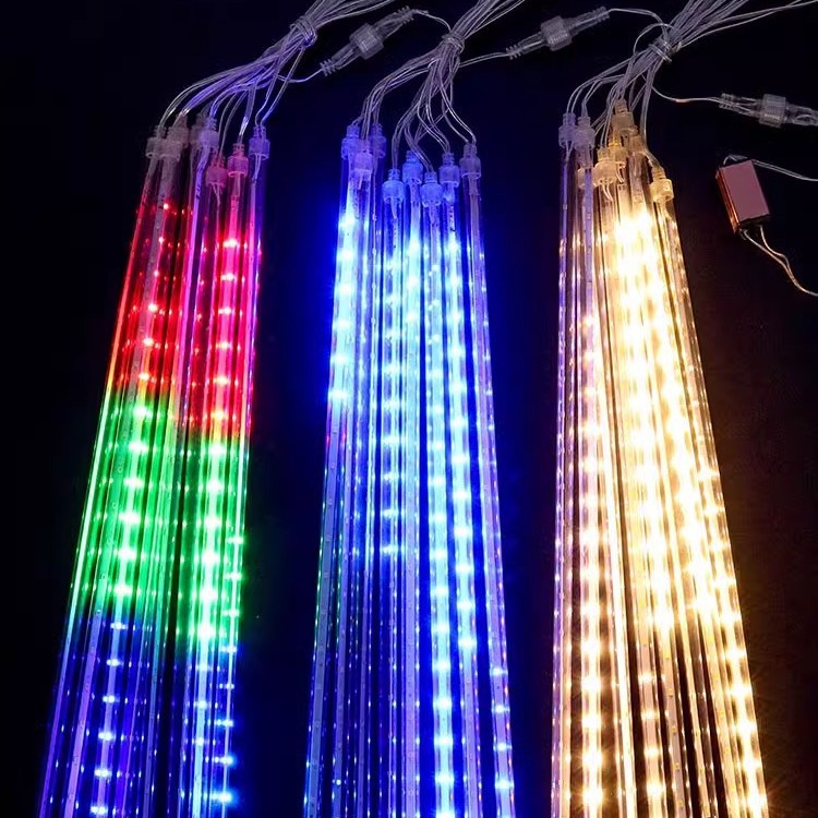 LED lights, colorful lights, flashing lights, string lights, Gypsy stars, outdoor hanging trees, flowing lights, solar line lights, energy saving and power saving