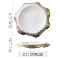 12.5inch lotus plate