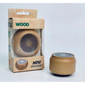 Retro bluetooth speaker - portable, creative gift, mini wireless subwoofer, solid wood small speaker set
