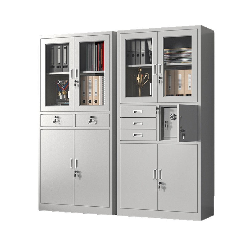 Iron office file cabinet, voucher cabinet, data cabinet, file cabinet with lock, steel storage cabinet, low cabinet, storage cabinet