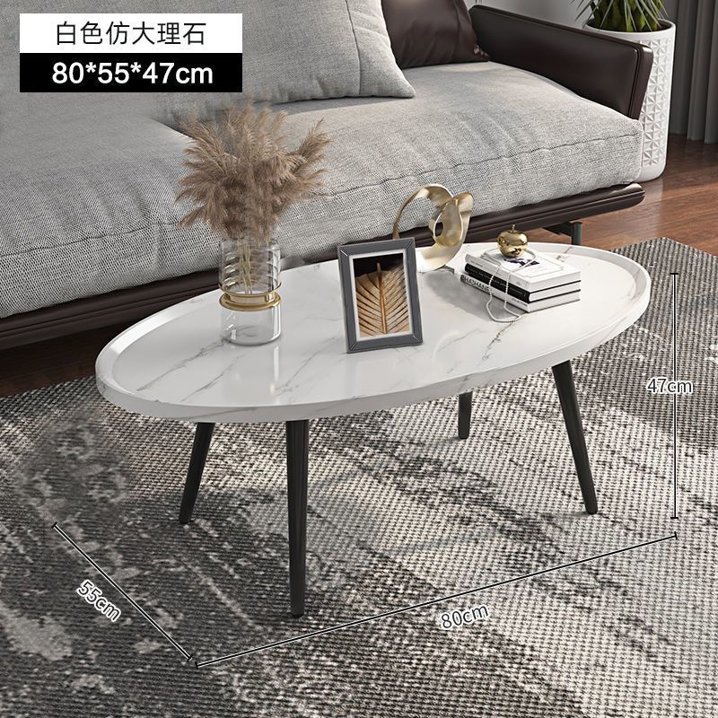 Foldable tea table coffee table minimalist modern nordic home living room round sofa side table small apartment portable table