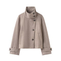 women's wholesale: european and american style  autumn/winter new arrivals - petite casual stand collar jacket/outerwear top