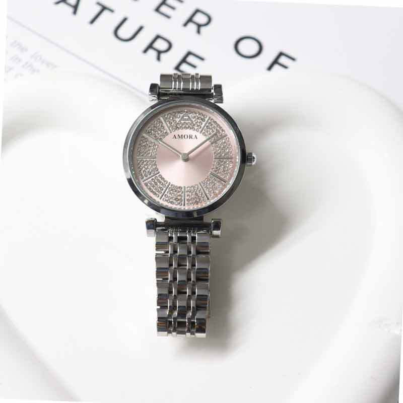 Xiangshiman casualfashion exquisite compact elegant quartz watch women's waterproof stainless steel strap women's watch