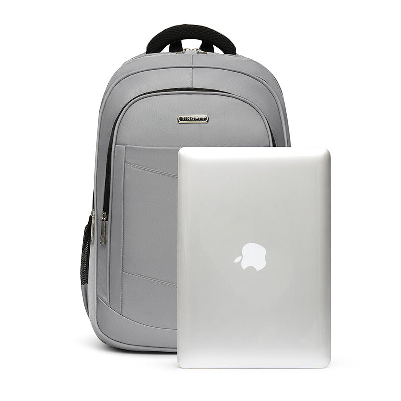 Customized travel backpack large-capacity college student anti-splashing water-resistant dirt-resistant simple business computer bag universal backpack