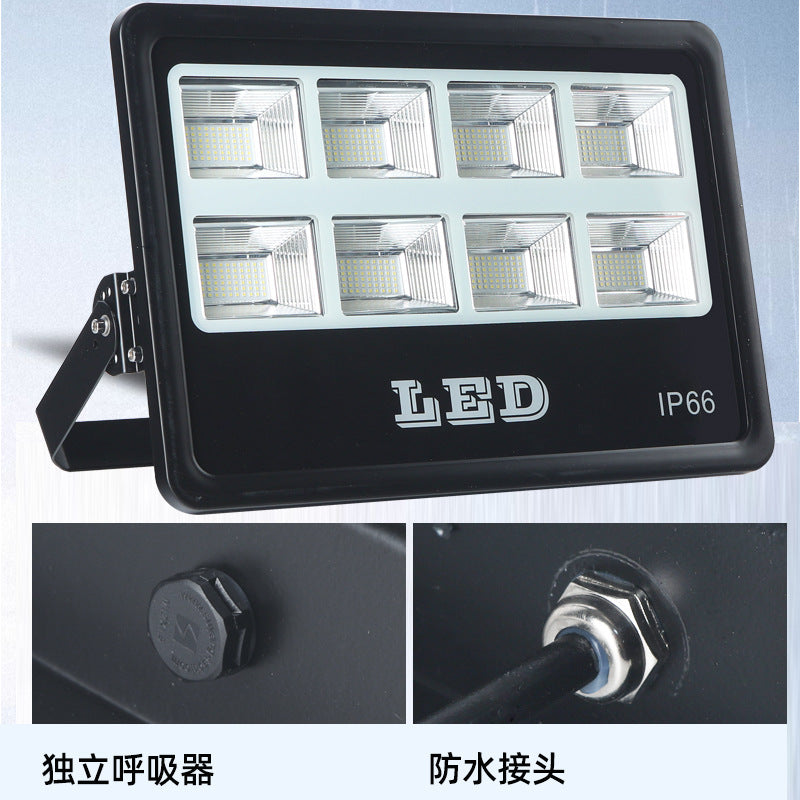 LED SMD Flood Light High Power Square Outdoor Waterproof Floodlight Outdoor Stadium Pier High Pole Lighting