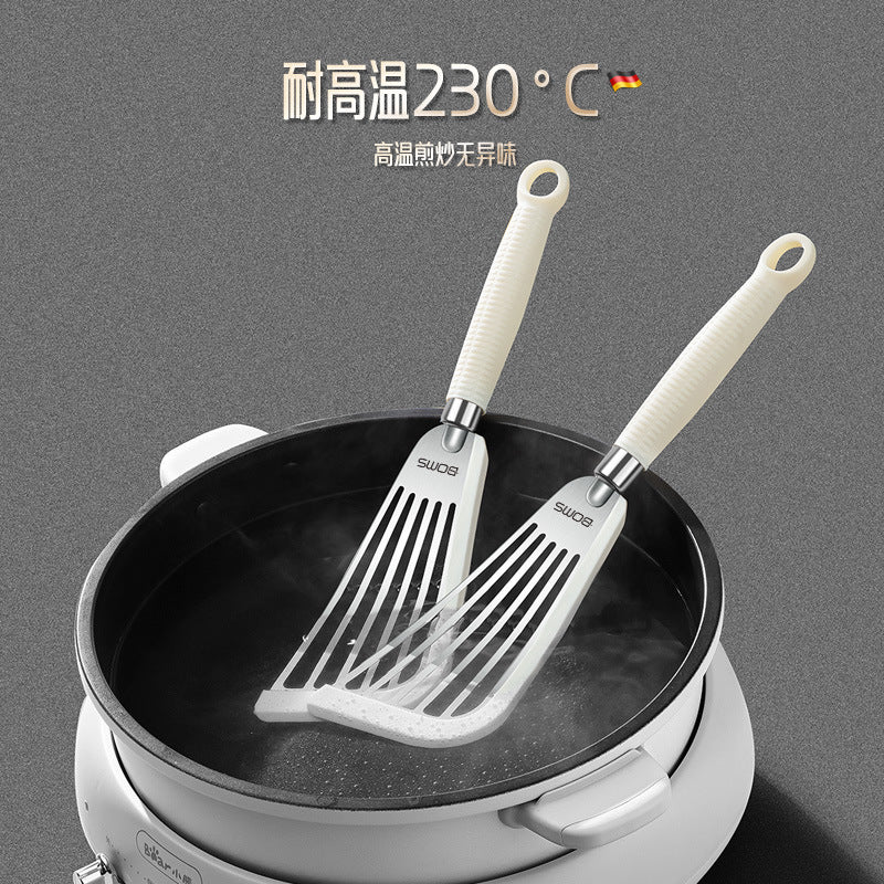 Fried fish shovel clip butterfly silicone shovel household kitchen frying shovel spatula high temperature non-stick pan frying steak leak shovel kitchen utensils