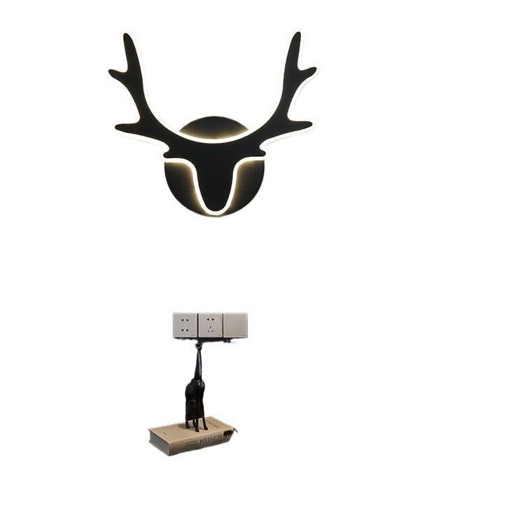 The whole network low-cost led corridor aisle entrance light new Nordic stairs balcony bedroom bedside background wall wall lamp