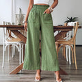 european and american cross-border foreign trade women's clothing independent station shein   pure colorcasualstraight-leg pants