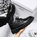 Men's business leather shoes - winter 2025 new collection: youthful british style, thick-soled, suit-ready, casual trendy shoes for students