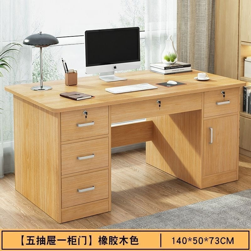 Computer desk desktop home desk bookcase all-in-one office desk minimalist modern bedroom writing desk student study table