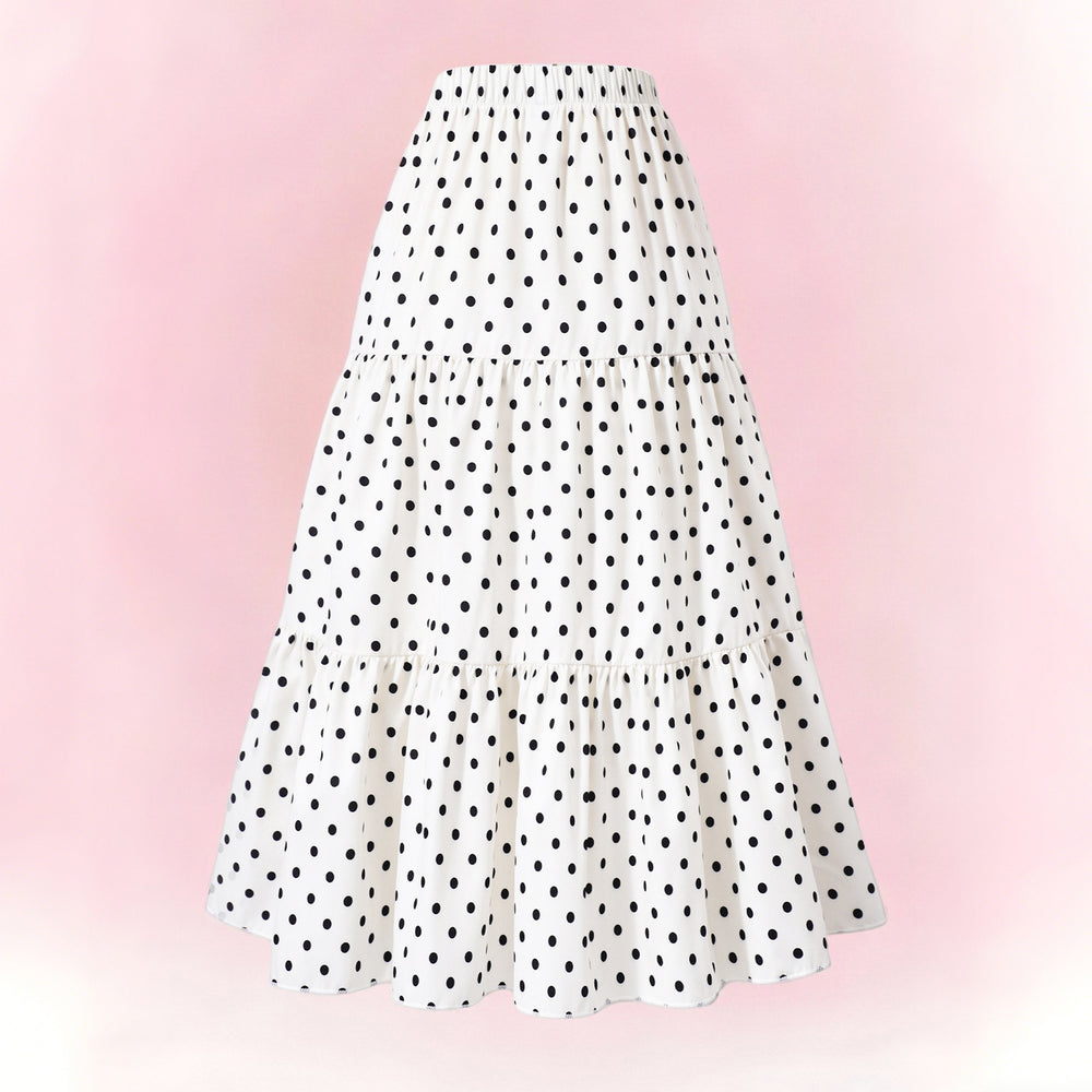 Children's floral print skirt