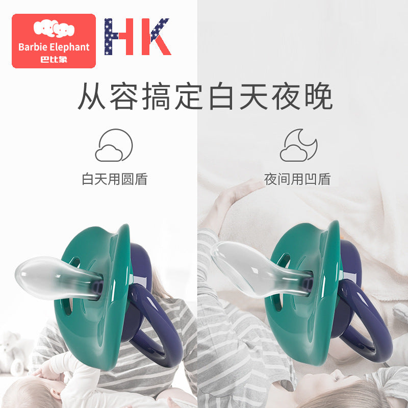 Source manufacturer pacifier super soft silicone newborn comfort sleep type breast milk baby pacifier oem