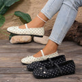 Exportplus size polka dot ballet style mary jane flats women's new arrivalautumoutwear evening shallow mouth women's flats