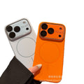 Instantly transform your phone with this ultra-thin, liquid silicone magnetic case featuring 17 large viewing windows. compatible with iphone 16 and iphone 15, offering superior protection