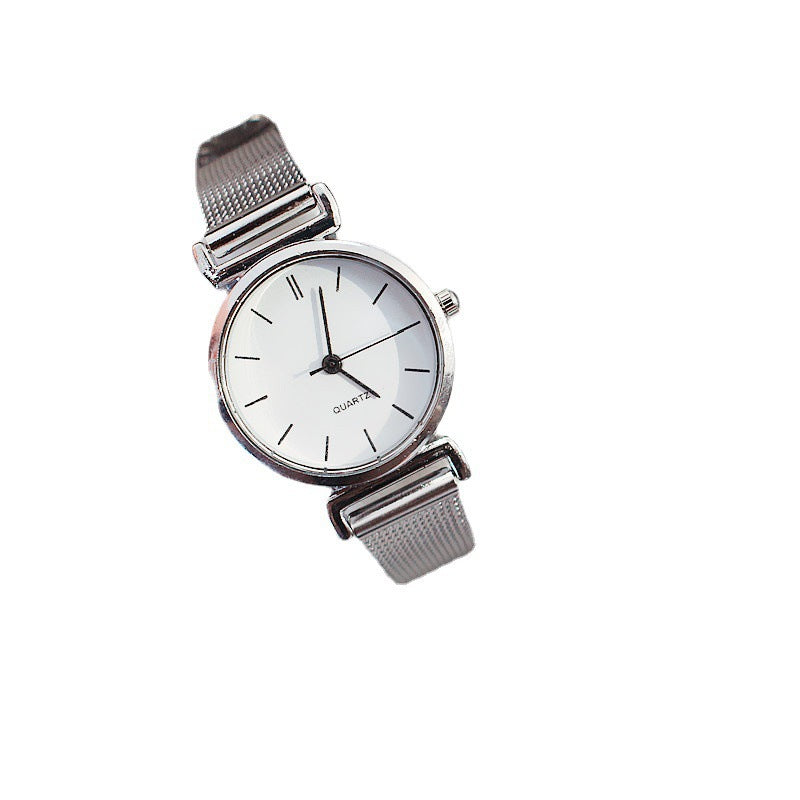 Women's fashion watch - elegant, retro, trendy, korean style, minimalist small round bracelet watch for students and export