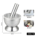 garlic pounder 304 stainless steel kitchen tool garlic pounder pepper grinder with cover manual garlic pounder