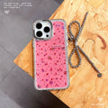 Bowknot iphone 17 air glitter diamond star phone case apple 16 pro rhinestone bracelet protective cover 15