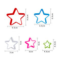 Factory direct printed cookie cutter set - round sandwich bread cutters, butterfly pasta molds, baking mold set