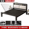 Iron frame bed double bed for home1.5 iron bed reinforced thickened1.8 economical kids single bed iron bed bedroom