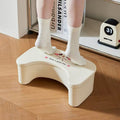 Cartoon collapsible toilet stool - kids' step stool, home use, thickened, non-slip toilet footrest, storage stool