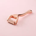 3d roller face slimming massager needle roller massager facial soothing beauty acupuncture single wheel facial massage stick