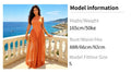 European and american style sleeveless round neck chiffon patchwork dress - women's slimming and flattering maxi dress for beach vacations - wholesale