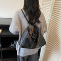 2025 new autumn/winter fashionable versatile shoulder & crossbody commuter tote bag - multifunctional retro chic backpack