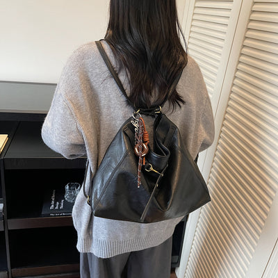 2025 new autumn/winter fashionable versatile shoulder & crossbody commuter tote bag - multifunctional retro chic backpack
