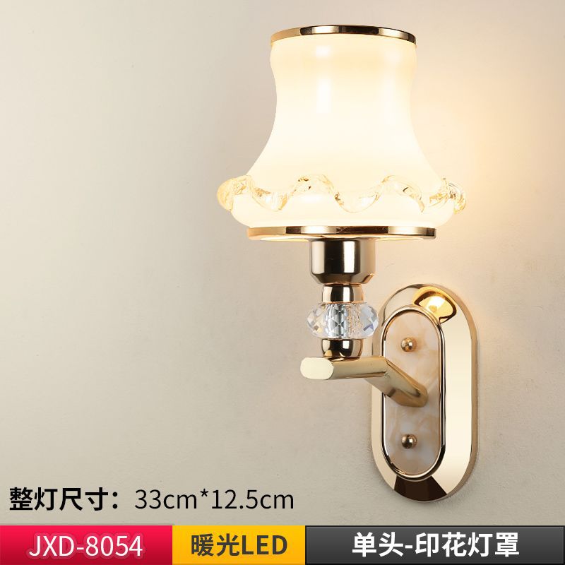 Zhongshan lighting  new wall sconce - bedroom bedside lamp, living room, dining room, tv background wall lighting, hallway stairway