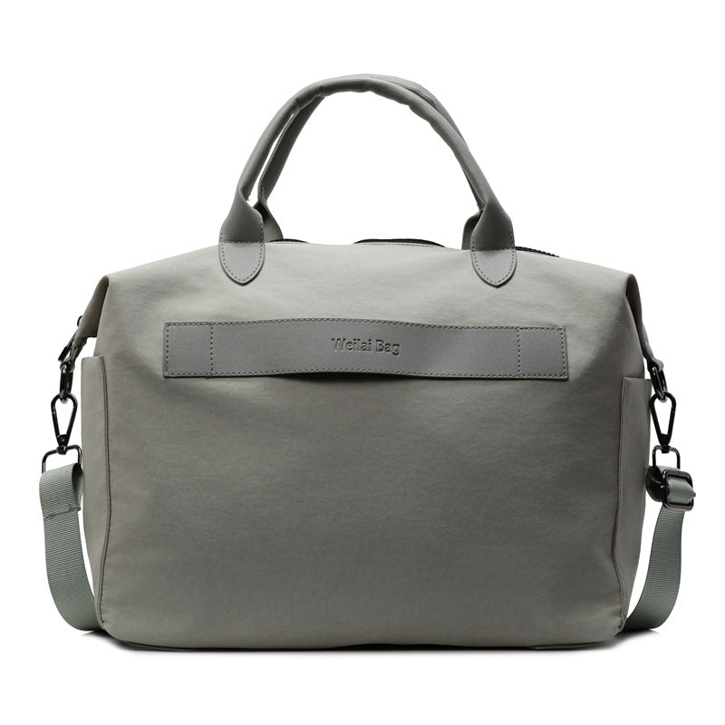 One-shoulder crossbody travel bag Women's large-capacity yoga fitness bag Men's dry and wet separation Lightweight portable short-distance duffel bag