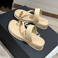 2024 summer fashion slippers - women's outdoor slides, stylish & comfortable platform sandals