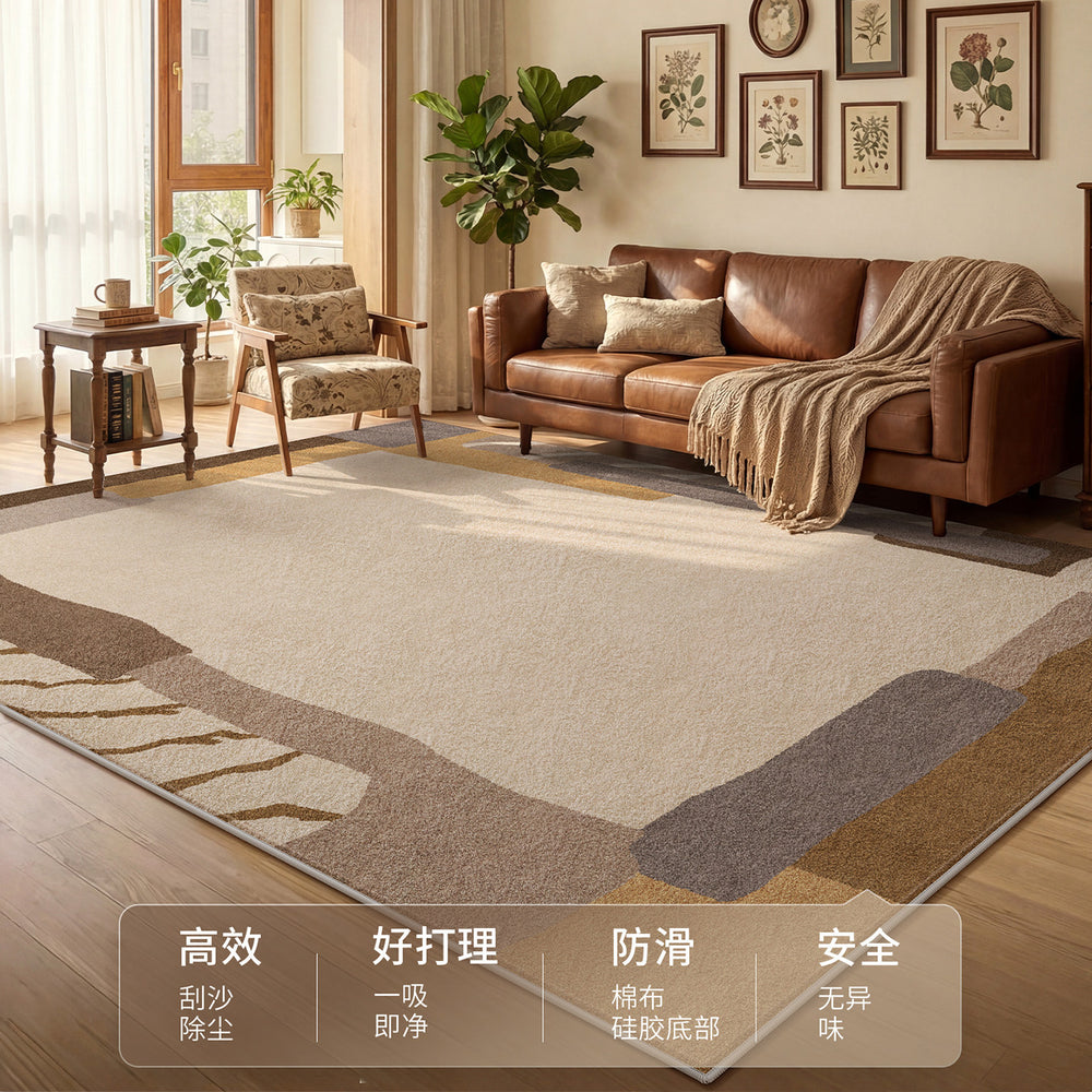 Carpet living room medieval style no-wash and wipeable dopamine for home bedside sofa carpet bedroom full large area