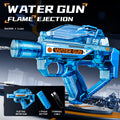 new arrival electric water gun flash linkage fully automatic burst kidssummer boys water shooting water gun