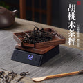 Walnut electronic tea scale - tea weighing scale, kitchen scale, household electronic scale, tea scoop scale, mini gram scale, tea set accessories