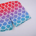 Flame-retardant fabric cross-border foreign trade summer girl home wear dreamy mermaid 2-piece suit