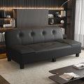 Foldable dual-purpose fabric sofa bed, detachable and washable, suitable for offices, rentals, and simple living spaces. multi-functional folding sofa bed