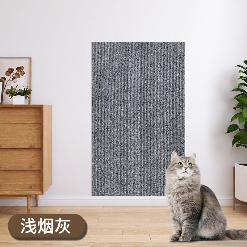 Cat climbing sticker dirt-resistant wall, floor can be cut cat scratching board cat scratching pad thickened scratch-resistant pet supplies with glue carpet