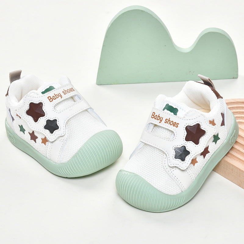 Toddler shoes for boys, spring and autumn, 0-1-2 years old, soft sole infant shoes, children's shoes, infant and toddler shoes for girls