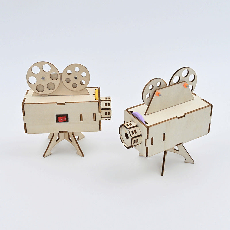 Projector, tech gizmo for elementary school students STEAM education Optical imaging Science experiment Material package