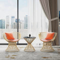 New arrivalins style iron casual single sofa coffee table suitaccessible luxuryfor home balcony table sofa chair combination