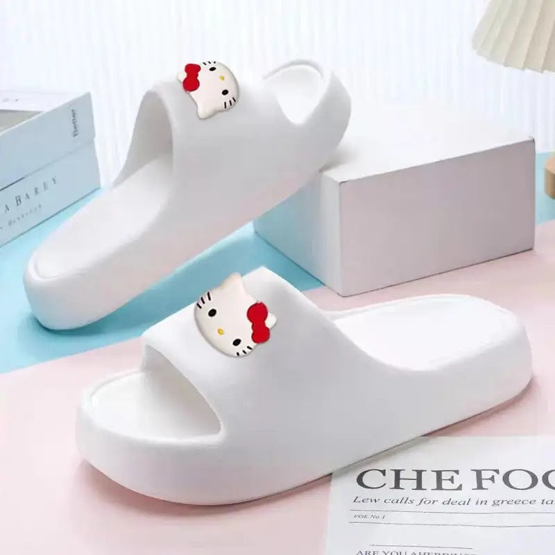2026 new women's summer slippers - cloud-like comfort, soft sole, casual home wear, thick-soled one-strap slides for bathroom use