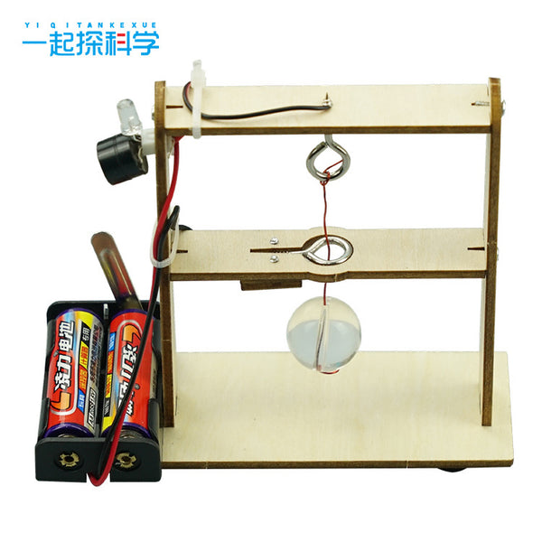 Science experiment DIY children's natural disaster earthquake alarm small production physics technology handmade set