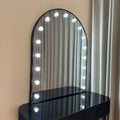 Vanity makeup mirror with lights - professional makeup artist grade, ideal for bridal studios, beauty salons, and home use