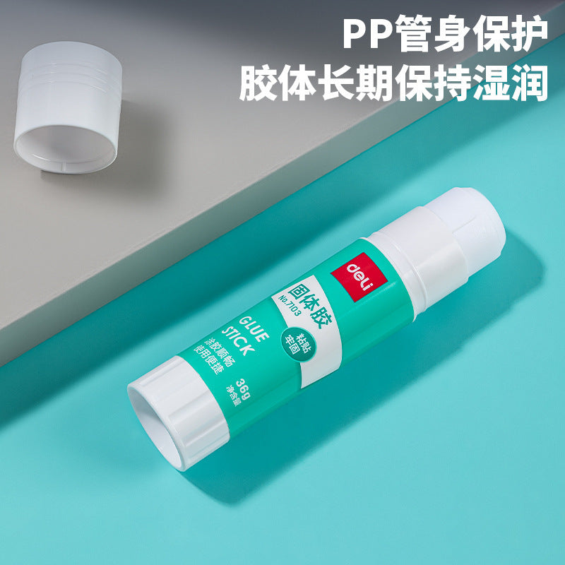 Deli Stationery 7101/7102 Solid Glue 21g High Viscosity Children's Handmade Glue Office Medium Glue Stick Wholesale